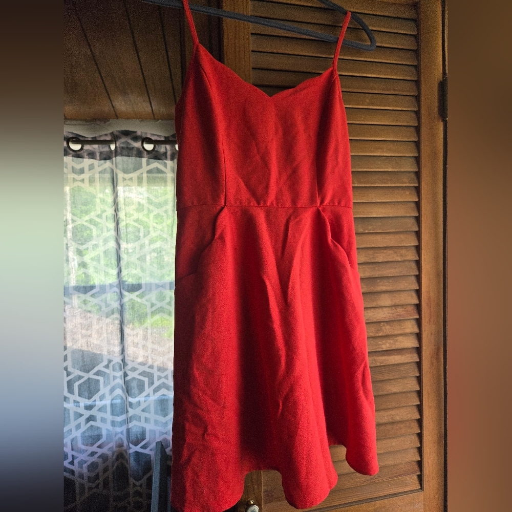 Stitch Fix Pixley Red Dress